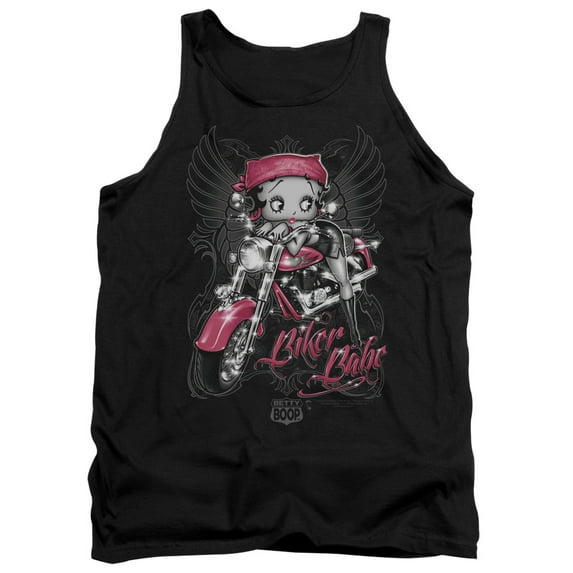Betty Boop Biker Babe Mens Tank Top Shirt