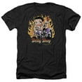 thumbnail image 1 of Betty Boop - Biker Flames Boop - Heather Short Sleeve Shirt - XXX-Large, 1 of 2