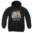 thumbnail image 1 of Betty Boop - Biker Flames Boop - Youth Hooded Sweatshirt - Large, 1 of 2