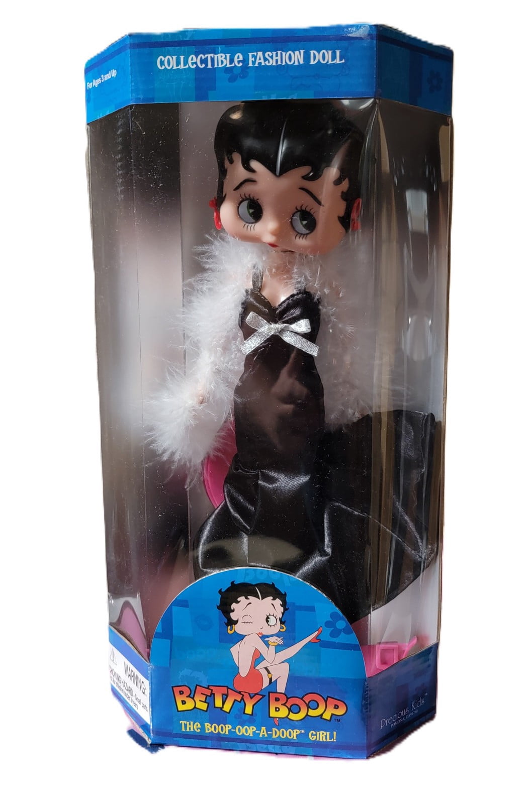 Betty Boop Black Glamour Dress Doll 12" Figure New Vintage Y2K Antique 2000's Betty Boop Black Glamour Dress Doll 12" Figure New Vintage Y2K Antique 2000's