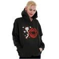 thumbnail image 1 of Betty Boop Blowing Kisses Lips Hearts Hoodie Sweatshirt Women Brisco Brands S, 1 of 6