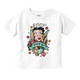 thumbnail image 1 of Betty Boop Bold Eagle Rose Tattoo Youth T Shirt Tee Girls Infant Toddler Brisco Brands 12M, 1 of 4