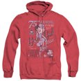 thumbnail image 1 of Betty Boop Boop Ball Adult Heather Hoodie Sweatshirt Red, 1 of 1