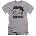 thumbnail image 1 of Betty Boop - Boop Nope - Premium Slim Fit Short Sleeve Shirt - Medium, 1 of 2