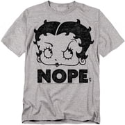 Betty Boop T-Shirt Boop Nope Unisex Graphic Tee For Men & Women