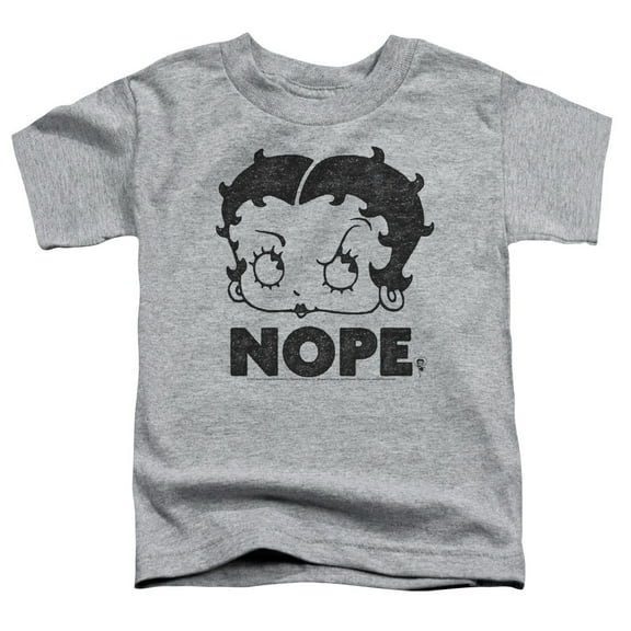 Betty Boop - Boop Nope - Toddler Short Sleeve Shirt - 4T