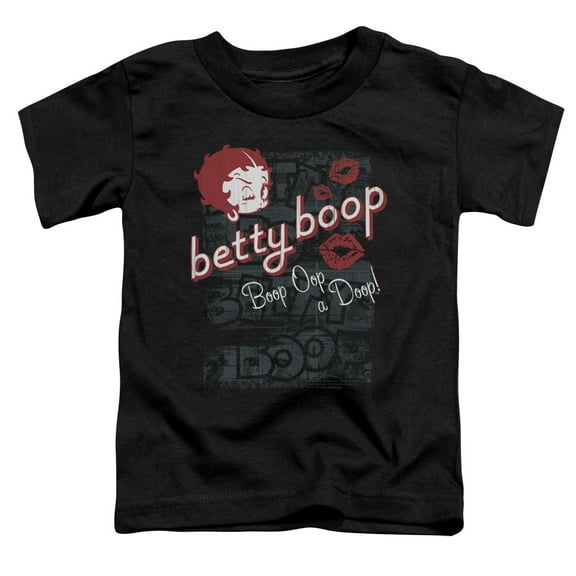 Betty Boop Boop Oop S/S Toddler T-Shirt Black