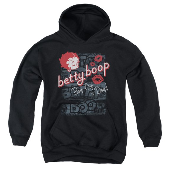 Betty Boop - Boop Oop - Youth Hooded Sweatshirt - Small