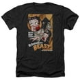 thumbnail image 1 of Betty Boop - Boyfriend The Beast - Heather Short Sleeve Shirt - XXX-Large, 1 of 2