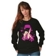 thumbnail image 1 of Betty Boop Breast Cancer Pink Ribbon Women Plus Size Sweatshirt Brisco Brands 2X, 1 of 5