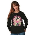 thumbnail image 1 of Betty Boop Breast Cancer Positivity Women Plus Size Sweatshirt Brisco Brands 2X, 1 of 5