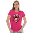 thumbnail image 1 of Betty Boop Breast Cancer Stay Strong Women's T Shirt Ladies Tee Brisco Brands S, 1 of 5