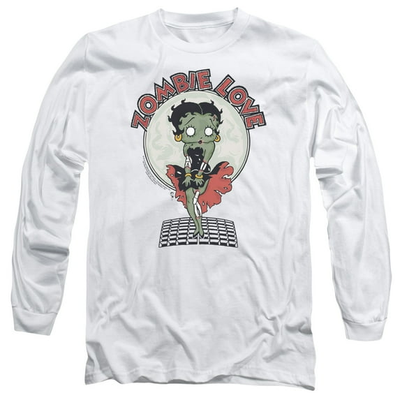 Betty Boop - Breezy Zombie Love - Long Sleeve Shirt - Medium