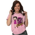 thumbnail image 1 of Betty Boop Cancer Picked Wrong Diva Women Plus Size Graphic Tee Tees Brisco Brands 2X, 1 of 5
