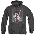 thumbnail image 1 of Betty Boop Captivating Adult Heather Hoodie Sweatshirt Black, 1 of 1