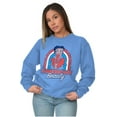 thumbnail image 1 of Betty Boop Cartoon American Beauty Women Plus Size Sweatshirt Brisco Brands 2X, 1 of 5
