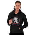 thumbnail image 1 of Betty Boop Cartoon American Wink Women Plus Size Hoodie Brisco Brands 3X, 1 of 4