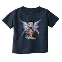 Betty Boop Cartoon Butterfly Mushroom Youth T Shirt Tee Girls Infant Toddler Brisco Brands 6M