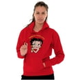 thumbnail image 1 of Betty Boop Cartoon Cute Motivational Hoodie Sweatshirt Women Brisco Brands M, 1 of 6