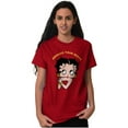 thumbnail image 1 of Betty Boop Cartoon Cute Motivational Women Plus Size Graphic Tee Tees Brisco Brands 2X, 1 of 6