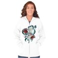 thumbnail image 1 of Betty Boop Cartoon Cutie Tattoo Zip Hoodie Sweatshirt Women Brisco Brands M, 1 of 6