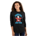 thumbnail image 1 of Betty Boop Cartoon Fabulous and Free Women's Long Sleeve T Shirt Brisco Brands X, 1 of 6