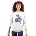 thumbnail image 1 of Betty Boop Cartoon Hottie Tattoo Women Crewneck Sweatshirt Brisco Brands L, 1 of 6