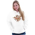 thumbnail image 1 of Betty Boop Cartoon Lil' Angel Tattoo Hoodie Sweatshirt Women Brisco Brands M, 1 of 6