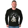 thumbnail image 1 of Betty Boop Cartoon Major Sass Wink Women's Long Sleeve T Shirt Brisco Brands S, 1 of 6