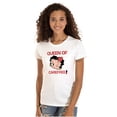 thumbnail image 1 of Betty Boop Cartoon Queen Of Carefree Women's T Shirt Ladies Tee Brisco Brands S, 1 of 5