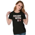 thumbnail image 1 of Betty Boop Cartoon Smart With A Heart Women's T Shirt Ladies Tee Brisco Brands S, 1 of 3