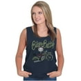 thumbnail image 1 of Betty Boop Cartoon Traveling Biker Tank Top Tee Shirt Women Brisco Brands S, 1 of 5