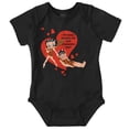 thumbnail image 1 of Betty Boop Caveman Heartbreaker Bodysuit Jumper Girls Infant Baby Brisco Brands 12M, 1 of 6