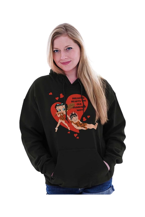 Caveman Heartbreaker Hoodie Sweatshirt Women Brisco Brands S