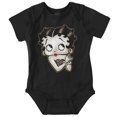 thumbnail image 1 of Betty Boop Cheetah Print Bling Bodysuit Jumper Girls Infant Baby Brisco Brands NB, 1 of 1