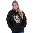 thumbnail image 1 of Betty Boop Cheetah Print Bling Hoodie Sweatshirt Women Brisco Brands S, 1 of 4