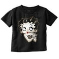 thumbnail image 1 of Betty Boop Cheetah Print Bling Youth T Shirt Tee Girls Infant Toddler Brisco Brands 6M, 1 of 4