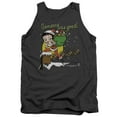 thumbnail image 1 of Betty Boop Chimney Adult Tank Top Charcoal, 1 of 1