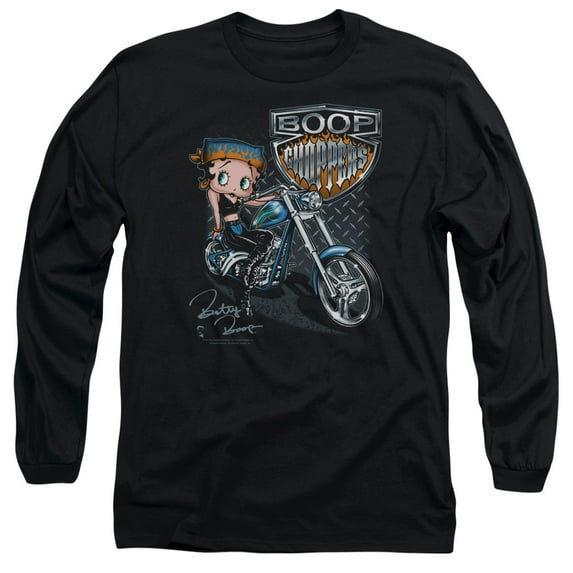 Betty Boop - Choppers - Long Sleeve Shirt - Large