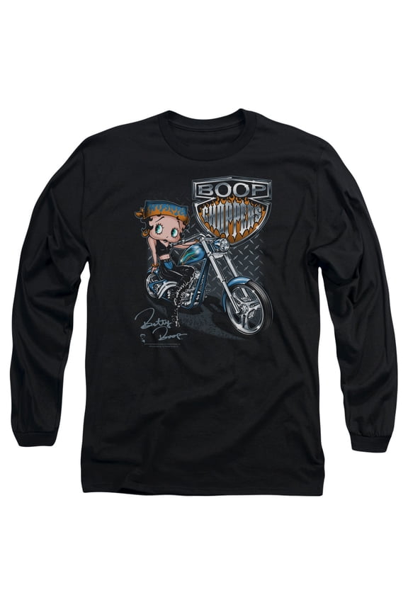 Betty Boop - Choppers - Long Sleeve Shirt - Medium