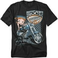 thumbnail image 1 of Betty Boop Choppers Mens Short Sleeve Shirt, 1 of 7