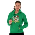 thumbnail image 1 of Betty Boop Christmas Mrs Santa Claus Hoodie Sweatshirt Women Brisco Brands S, 1 of 1