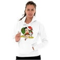 thumbnail image 1 of Betty Boop Christmas Mrs Santa Claus Hoodie Sweatshirt Women Brisco Brands X, 1 of 1