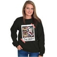 thumbnail image 1 of Betty Boop Christmas Santa Photo Women Crewneck Sweatshirt Brisco Brands S, 1 of 6