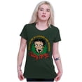 thumbnail image 1 of Betty Boop Christmas Wreath Attitude Women's T Shirt Ladies Tee Brisco Brands X, 1 of 6