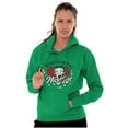 thumbnail image 1 of Betty Boop Christmas Xmas Nice List Hoodie Sweatshirt Women Brisco Brands S, 1 of 4