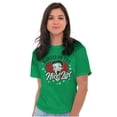 thumbnail image 1 of Betty Boop Christmas Xmas Nice List Women's Graphic T Shirt Tees Brisco Brands L, 1 of 6