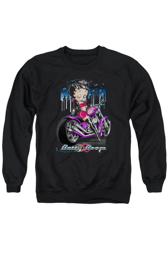 Betty Boop - City Chopper - Crewneck Sweatshirt - Medium