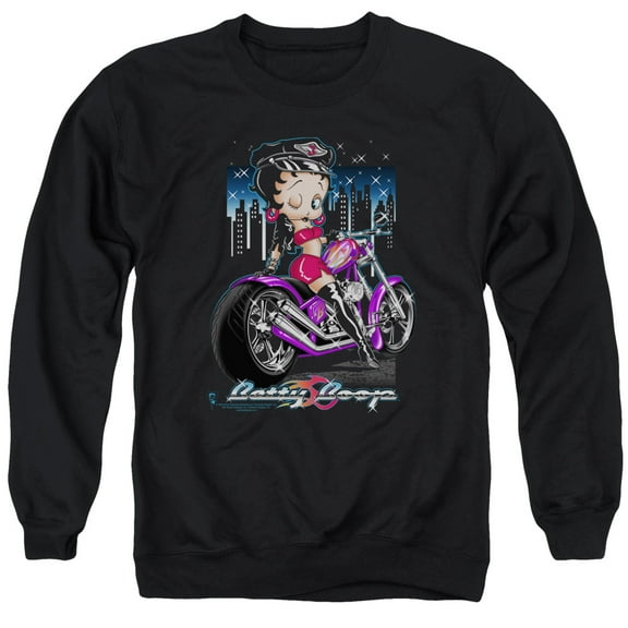 Betty Boop - City Chopper - Crewneck Sweatshirt - X-Large