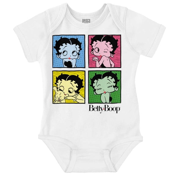 Betty Boop Classic Cartoon Cute Bodysuit Jumper Girls Infant Baby Brisco Brands 24M
